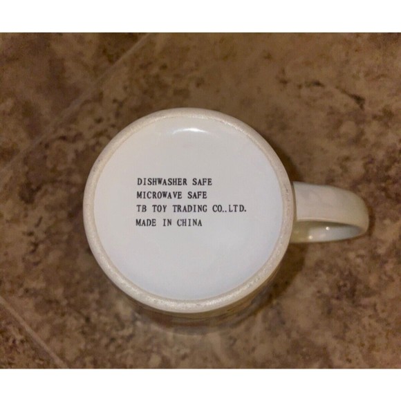 TB Toy Trading Co Reindeer Dog Mug Collectible Christmas Cup Coffee Vintage - Picture 7 of 7